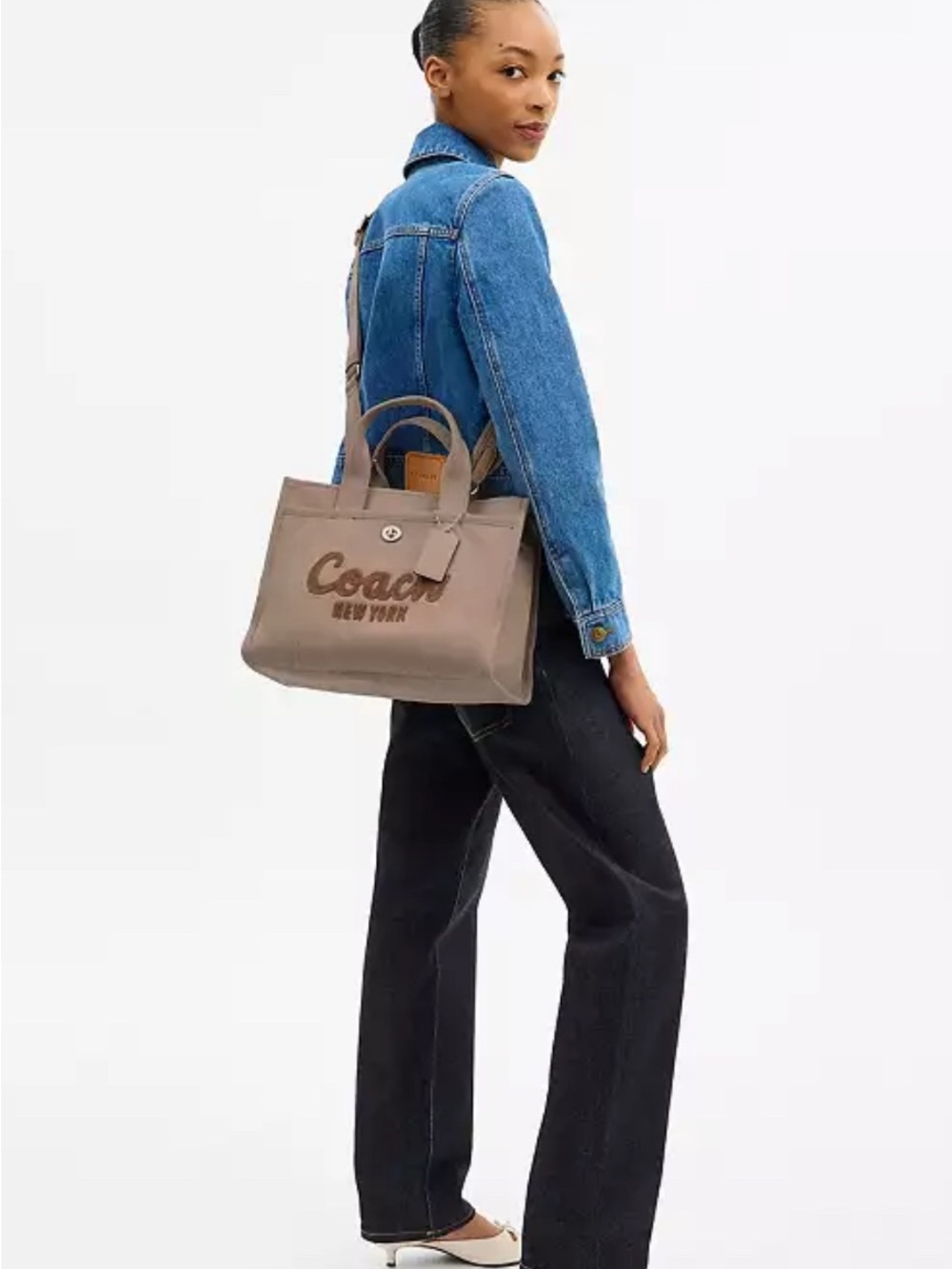 coach Cargo Tote Bag cp158 - Picture 6 of 9